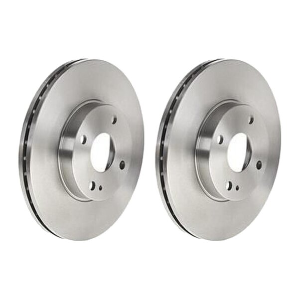 2 brake discs ventilated Ø 257 mm 22 mm BREMBO for e.g. MAZDA 323