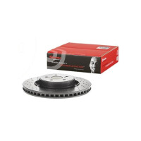 2 brake discs ventilated Ø 360 mm 30 mm coated BREMBO for LEXUS IS