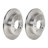 2 brake discs full Ø 236 mm 10 mm BREMBO for e.g....