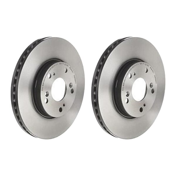 2 brake discs ventilated Ø 280 mm 25 mm BREMBO for HONDA ACCORD and others