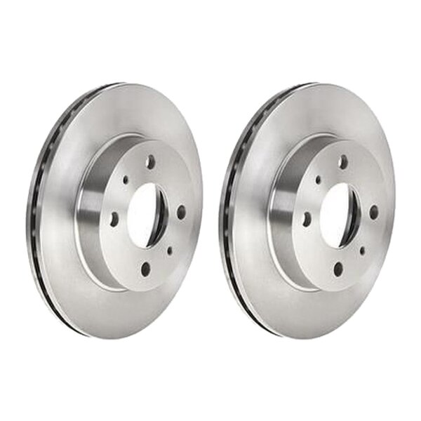 2 Bremsscheiben innenbelüftet Ø 240 mm 18 mm BREMBO für u.a. NISSAN SUNNY