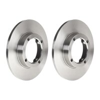 2 brake discs full Ø 215 mm 10 mm BREMBO for...