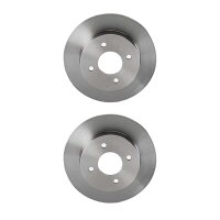 2 brake discs full Ø 240 mm 7 mm BREMBO suitable...