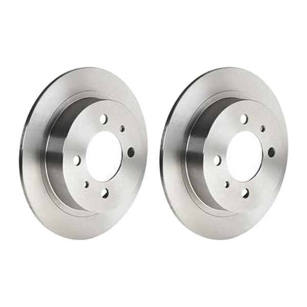 2 brake discs full Ø 234 mm 7 mm BREMBO for NISSAN SUNNY and others