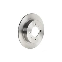2 brake discs full Ø 234 mm 7 mm BREMBO for NISSAN...