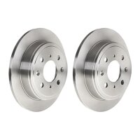 2 brake discs full Ø 239 mm 10 mm BREMBO for HONDA...