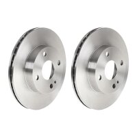 2 brake discs ventilated Ø 235 mm 18 mm BREMBO for...