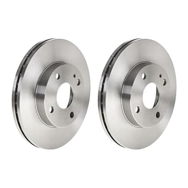 2 brake discs ventilated Ø 235 mm 22 mm BREMBO for e.g. MAZDA 323