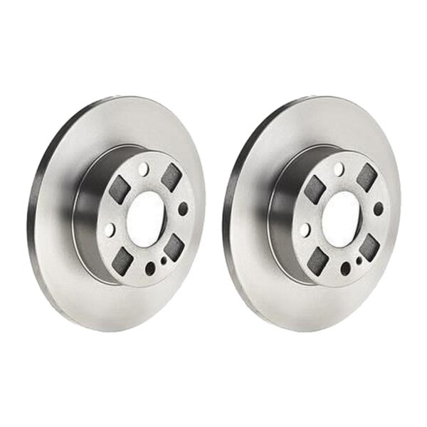 2 brake discs full Ø 235 mm 12 mm BREMBO suitable for MAZDA 121