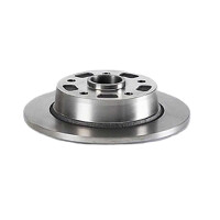 2 brake discs full Ø 259 mm 10 mm BREMBO suitable for MAZDA 626