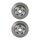 2 brake discs full Ø 259 mm 10 mm BREMBO suitable for MAZDA 626