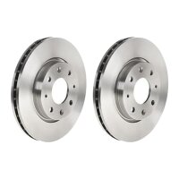 2 brake discs ventilated Ø 275 mm 26 mm BREMBO for...