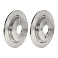 2 brake discs full Ø 273 mm 10.3 mm BREMBO for...