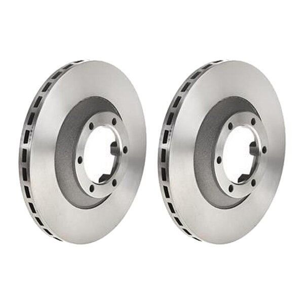 2 brake discs internally ventilated Ø 277 mm 22 mm BREMBO for e.g. MITSUBISHI L