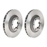 2 brake discs internally ventilated Ø 277 mm 22 mm...