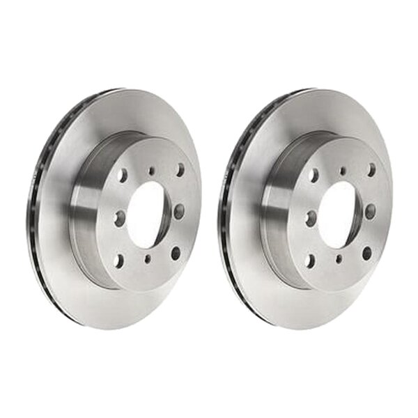 2 brake discs ventilated Ø 231 mm 17 mm BREMBO for SUZUKI SWIFT and others