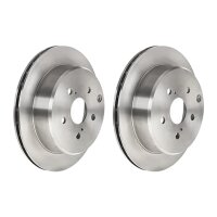 2 brake discs ventilated Ø 291 mm 18 mm BREMBO for...