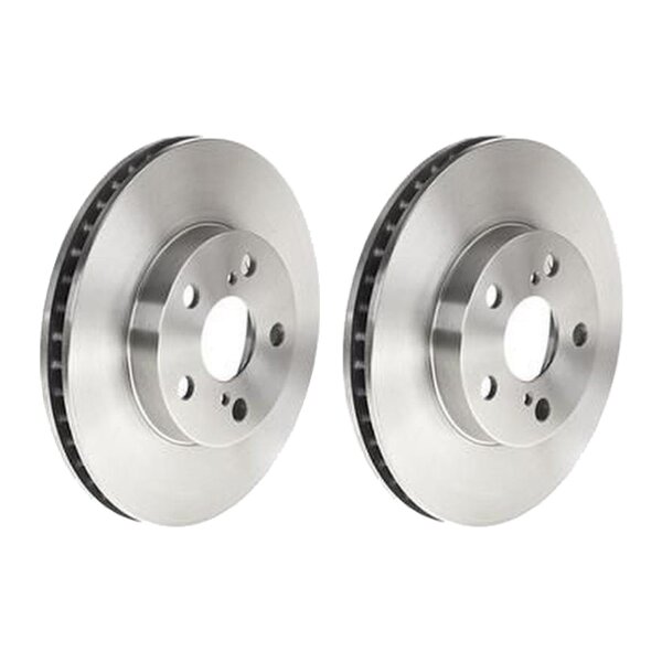 2 brake discs ventilated Ø 255 mm 25 mm BREMBO for TOYOTA CARINA and others
