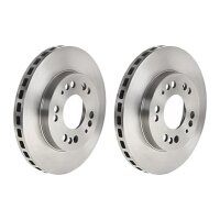 2 brake discs ventilated Ø 256 mm 24 mm BREMBO for...