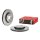Front brake disc 337mm BREMBO for OPEL INSIGNIA A Saloon