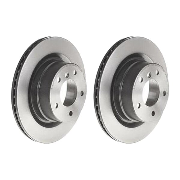 2 brake discs ventilated Ø 300 mm 20 mm coated BREMBO for BMW 1 series