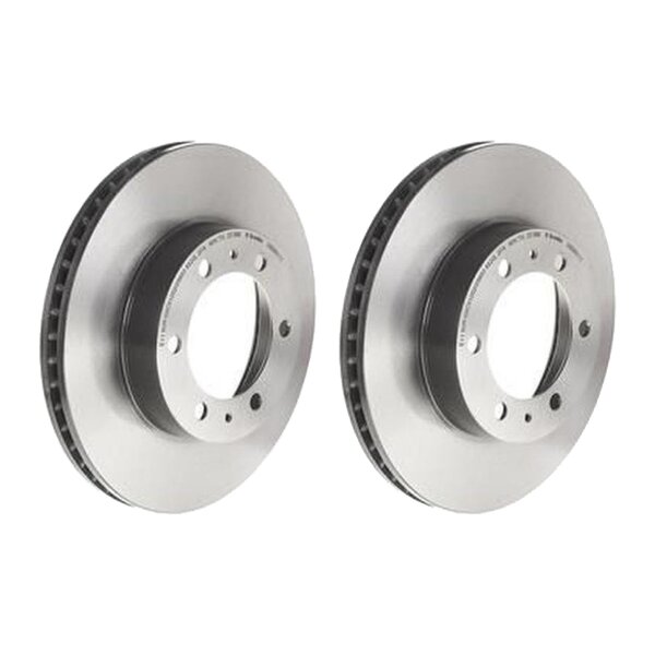 2 brake discs ventilated Ø 319 mm 28 mm BREMBO for TOYOTA LAND and others