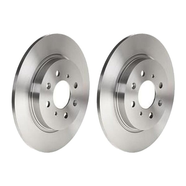 2 Bremsscheiben voll Ø 260 mm 9 mm BREMBO für u.a. HONDA INSIGHT