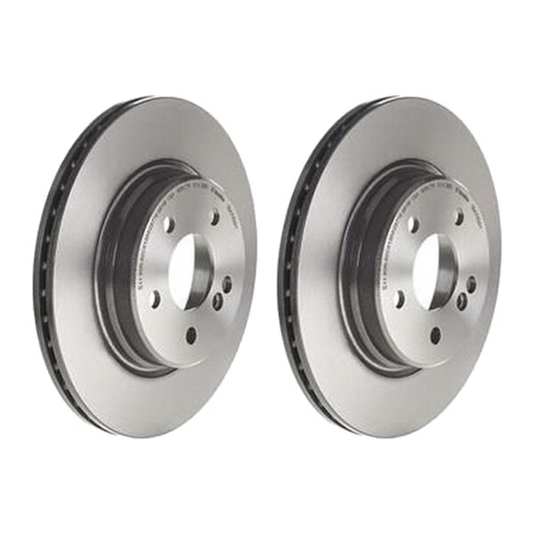 2 brake discs ventilated Ø 300 mm 22 mm BREMBO for MERCEDES-BENZ SL and others