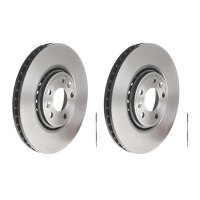 2 brake discs ventilated Ø 320 mm 28 mm BREMBO for...