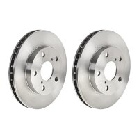 2 brake discs ventilated Ø 258 mm 25 mm BREMBO for...