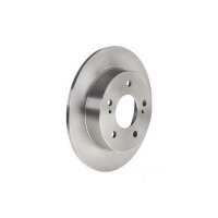 2 brake discs full Ø 258 mm 9 mm BREMBO for NISSAN...