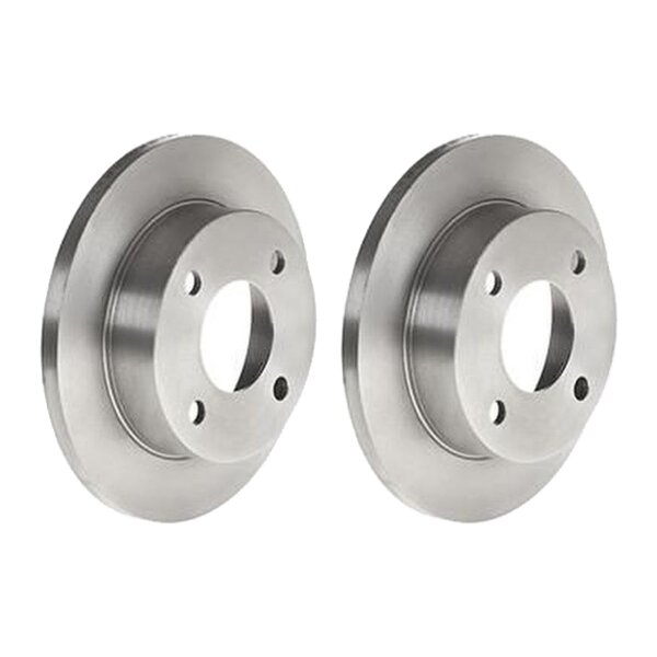2 brake discs full Ø 214 mm 12 mm BREMBO suitable for NISSAN MICRA