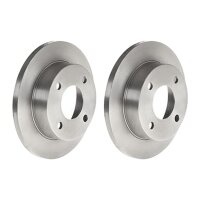 2 brake discs full Ø 214 mm 12 mm BREMBO suitable...