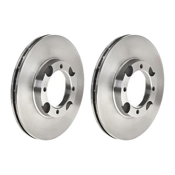 2 brake discs ventilated Ø 242 mm 19 mm BREMBO for HYUNDAI ACCENT and others