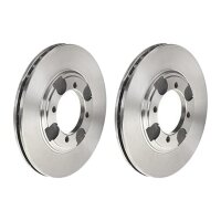 2 Bremsscheiben innenbelüftet Ø 257 mm 22 mm...