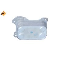 Oil cooler engine oil with seals NRF for ALFA ROMEO MITO