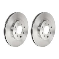 2 brake discs ventilated Ø 240 mm 21 mm BREMBO for...