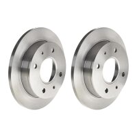 2 brake discs full Ø 230 mm 11 mm BREMBO suitable...