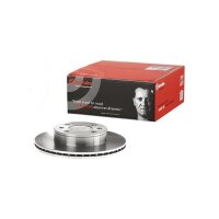 2 brake discs ventilated Ø 241 mm 18 mm BREMBO for HYUNDAI i10 and others