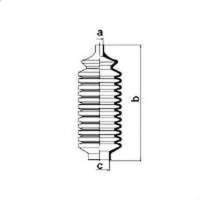 Axle boot SPIDAN for LANCER III
