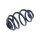 Suspension Spring Rear Axle Coil Spring TRISCAN suitable for BMW Z4