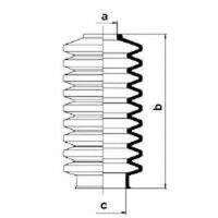 Axle boot SPIDAN for VW POLO Coupe