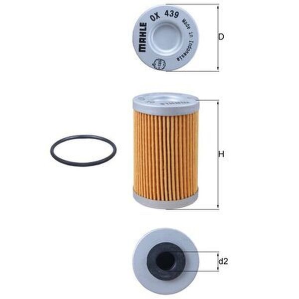 Ölfilter MAHLE für HUSABERG FE FE 250
