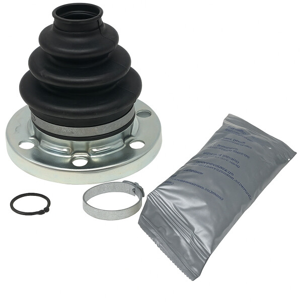 Faltenbalgsatz Antriebswelle Gummi/Metall Ø23mm Gelenkscheibe +Fett LÖBRO