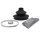 Bellow Kit, drive shaft NBR (nitrile butadiene rubber) LÖBRO for e.g. AUDI A8