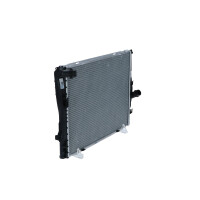 Kühler Motorkühlung Kühlrippen gelötet 600 - 458 mm Alu NRF für u.a. BMW 1er