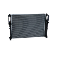 Kühler Motor Kühlrippen 637 - 457 mm Alu NRF für u.a. MERCEDES-BENZ E-KLASSE