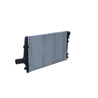 Intercooler cooling fins soldered 656 mm - 411 mm NRF for AUDI A6 and others