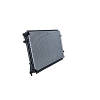 Kühler Motorkühlung Kühlrippen gelötet 650 - 406 mm Alu NRF für u.a. SEAT LEON