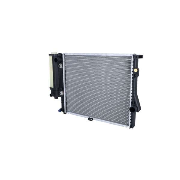 Radiator engine cooling 521 - 435 mm alu NRF for e.g. BMW 5